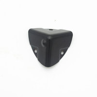 Protecteur d'angle de boîtier de vol en métal noir pour boîtier de maquillage en aluminium boîte à outils FS3020