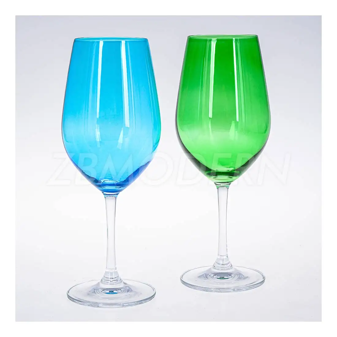 Copas de vino con espray de colores, cristal decorativo al mejor precio, vasos de cristal de marca, venta al por mayor