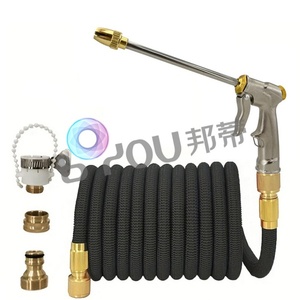 <b>Magic</b> Hose 50ft 100ft Retractable Sprayer Expandable Nozzles Lightweight Garden Expanding - Product Image 3