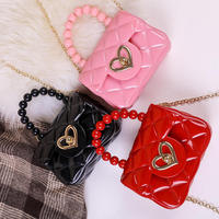 Sac à Main Bandoulière Bonbon pour Enfants, Mini Sac Jelly de Luxe en PVC, Style Créateur pour l'Été
