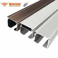 Rail de rideau mural en aluminium, cache-rail décoratif pour rideaux, boîte de cache-rail pour hôtels, profilé en aluminium pour rideaux
