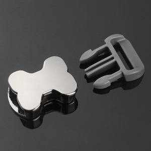 De Metal, cierre perro de 1 pulgada de equipaje de la correa con hebilla de Metal <span class=keywords><strong>Centro</strong></span> hebillas de liberación - Product Image 2