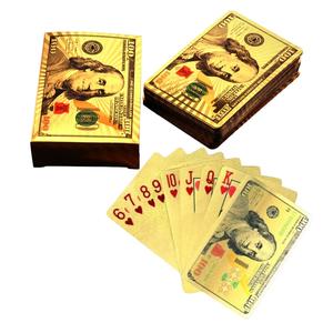 カスタムゲームカードPVCポーカー防水金箔トランプをお勧めします - Product Image 5