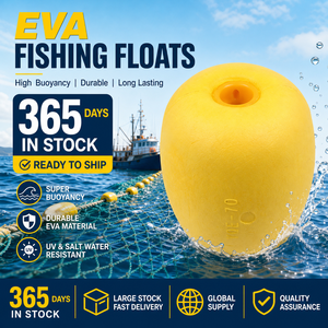 Fabricant de flotteurs de pêche en EVA en gros, bouée flottante en <span class=keywords><strong>mousse</strong></span> sur mesure pour filet de pêche et équipement de pêche commerciale - Product Image 1