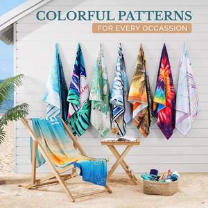 Toalla de Playa Personalizada con Imagen, Texto o Logotipo, Toallas de Microfibra de Secado Rápido para Viajes, Playa y Piscina - Product Image 5