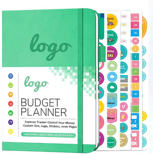 Create Your Own Pages Leather Budget Undated Weekly and Monthly Planner Budgeting Journal <b>Accounts</b> <b>Book</b> - Product Image 1