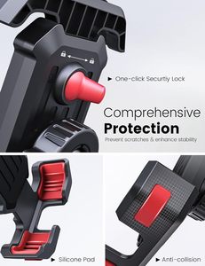 <span class=keywords><strong>Support</strong></span> de téléphone <span class=keywords><strong>pour</strong></span> moto Harley 2025, nouveau modèle amélioré, fixation rapide sur guidon 1S, compatible avec les grandes coques de téléphone - Product Image 5