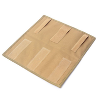 Visière de véhicule tactique MOLLE EDC pochette à outils Double face pare-soleil de voiture organisateur CD support de sac de rangement