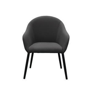 <span class=keywords><strong>Fauteuil</strong></span> moderne à dossier incurvé en tissu rembourré, <span class=keywords><strong>fauteuil</strong></span> d'appoint ergonomique pour la maison, la salle à manger, le café, l'hôtel - Product Image 1