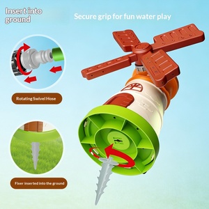 Jouet d'arrosage rotatif <span class=keywords><strong>fantaisie</strong></span> à pression d'eau en plastique pour enfants, transfrontalier, pour jeunes garçons et filles - Product Image 3