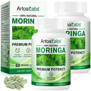 Artoalabs Antioxidant Bevordert Slaap Organische <span class=keywords><strong>Moringa</strong></span> Blad Poeder Extract <span class=keywords><strong>Capsules</strong></span>-Natuurlijke <span class=keywords><strong>Moringa</strong></span> <span class=keywords><strong>Capsules</strong></span> Supplement - Product Image 6