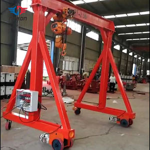 خفيفة الوزن قابل للتعديل دليل صغير 5 طن ورشة متنقلة رافعة قنطرية متحركة صغيرة التكلفة - Product Image 6