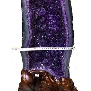 Bán Buôn Hang Động Pha Lê Tự Nhiên Khổng Lồ Chất Lượng Cao Thạch Anh Tím Urguay Lớn Để Trang Trí Nhà Cửa - Product Image 4