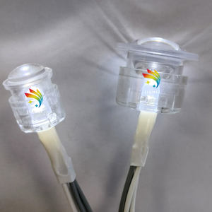 <span class=keywords><strong>Accessoires</strong></span> Spécialisés pour Panneaux de Signalisation Routière : Lentilles Optiques et Guirlandes Lumineuses F5mm Rouge Jaune Bleu Vert Blanc DC 3.7V / 12V - Product Image 4