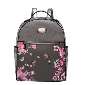 Hummingbird Crystal Laced Vegan <b>Backpack</b> + Wallet - Product Image 5