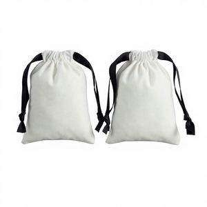 Bolsa de Almacenamiento de Joyería de Algodón de Estilo Minimalista con Cierre de Cordón para Empaque de Regalos, Venta al Por Mayor, Suministro Directo de Fábrica - Product Image 4