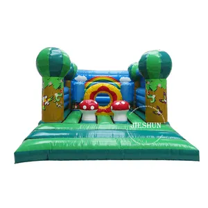 2020 New Product Kids Cheap Magic Forest Bouncy Castle Inflatable Bouncer moon bounce