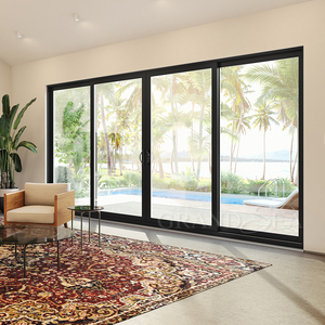 Portes coulissantes de balcon en verre et aluminium à <span class=keywords><strong>prix</strong></span> économique - Product Image 1