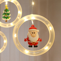 Guirlandes lumineuses LED de Noël à motifs de fées, pour l'intérieur et l'extérieur, décorations de Noël pour la maison, vente chaude