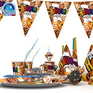 Decoraciones para Fiestas de Halloween, 40-60 Piezas, Estilo de Dibujos Animados, Accesorios para Decoración de Locales para Fiestas - Product Image 3
