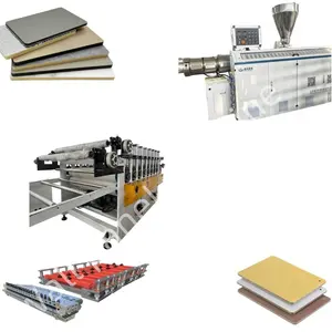 Pvc Foam Board 8Mm Plastic Board Automatische 8Mm Plastic Foam Board Extruder Productielijn Machines