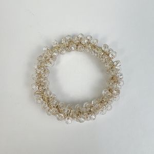 Perline di cristallo braccialetto di coda di cavallo porta elastici elastici accessori per capelli per donne ragazze - Product Image 4