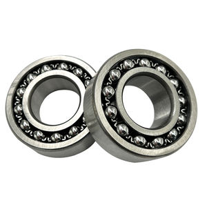 Bantalan bola pelurusan sendiri dua baris <span class=keywords><strong>2205</strong></span> kualitas tinggi baja krom P6 presisi masa pakai panjang kebisingan rendah muatan tinggi - Product Image 6