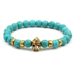 男士斯巴达手镯头盔男士玛瑙骑士手镯男士战士角斗士手腕 - Product Image 4