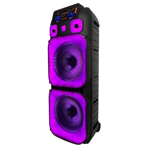 ลำโพงพกพาคู่วูฟเฟอร์ <span class=keywords><strong>15</strong></span> นิ้ว RGB ชาร์จไฟได้ 80 วัตต์ รองรับ TF/USB/FM สำหรับใช้งานกลางแจ้งและขายของริมทาง จากโรงงานโดยตรง - Product Image 2