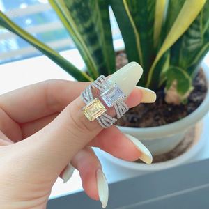 Dylam High Quality Rhodium Plating Wedding Fashionable Custom Wholesale Ladies 925 Sterling Silver Women's Anniversary <b>Ring</b> - Product Image 6
