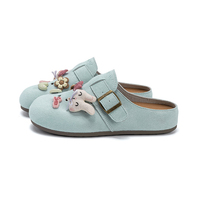 Mules décontractées Kawaii pour femmes, chaussures de jardin tendance avec semelle antidérapante, respirantes, parfaites pour l'été