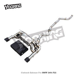 Échappement Catback Valvetronic OBM pour <span class=keywords><strong>BMW</strong></span> <span class=keywords><strong>240i</strong></span> F22 3.0T 2019-2024, tuyau d'échappement en acier inoxydable de course, réglage sportif pour voiture - Product Image 6