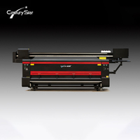 CenturyStar 2,1 m Impresora de Sublimación de Tinte Directo de Gran Formato I3200 8 Cabezales Impresora Directa a Tela para Exhibición