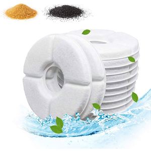 Wsy Lot de 4 filtres de remplacement à charbon actif pour fontaine à eau automatique pour chats - Product Image 1