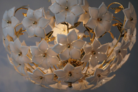 Moderner Luxus Murano Glas Blumen-Kronleuchter Italienisches Design Pendelleuchte für Schlafzimmer Esszimmer Eingangsbereich Villa Hochzeitsdekoration