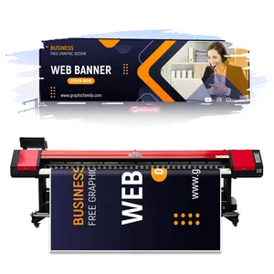 Large Format 10ft Digital Acrylic Pvc Sheet Outdoor Inkjet Eco Solvent Printer Printing and Cutting