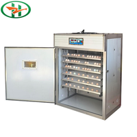 Promotion Exceptionnelle Incubateurs à Oeufs 1056 Électriques en Acier Inoxydable, Machine d'Éclosion Entièrement Automatique pour Poulets, Canards et Cailles