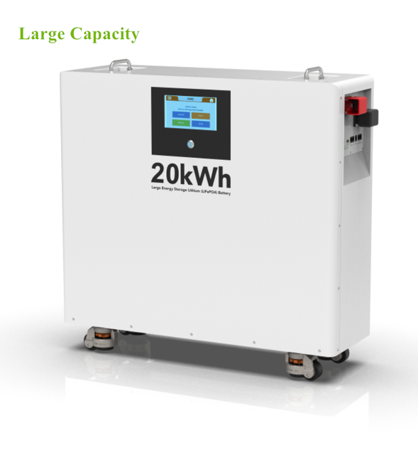 Factory Price 20KWH Energy Storage Battery 48V 400AH Lithium Ion LiFePO4 51.2V 20AH Home Solar Generator Battery Pack with WiFi