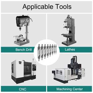 2026 DIN333 Type a Brocas Centrales HSS Pilot Center <b>Drill</b> <b>Bit</b> for Lathe Machine Centering Pilot Drilling - Product Image 6