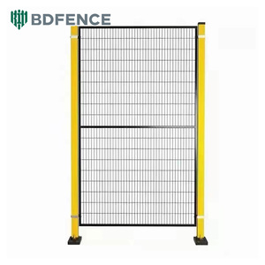 Clôture robotisée en acier à faible teneur en carbone galvanisé à chaud, personnalisable, barrière anti-corrosion pour équipement d'automatisation de bras robotisés - Product Image 1