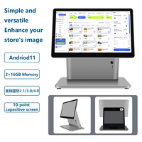15.6inch All in One Android Pos System Epos Computer Pc Smart Software Cash Register Terminal POS Machine for Retail Restaurant