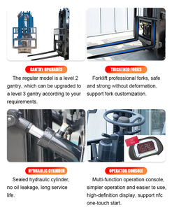 รถยกถ่วงน้ำหนักสำหรับคลังสินค้า แบตเตอรี่ 80V สำหรับงานหนัก เกรดอุตสาหกรรม - Product Image 2