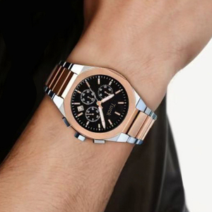 <span class=keywords><strong>Reloj</strong></span> de Cuarzo <span class=keywords><strong>AX</strong></span> de Lujo para Hombre |   Puntero de 16 mm |   Bisel de Cristal de Acero Inoxidable Resistente al Agua |   Estilo Casual de Negocios, Resistente al Agua hasta 50m - Product Image 4