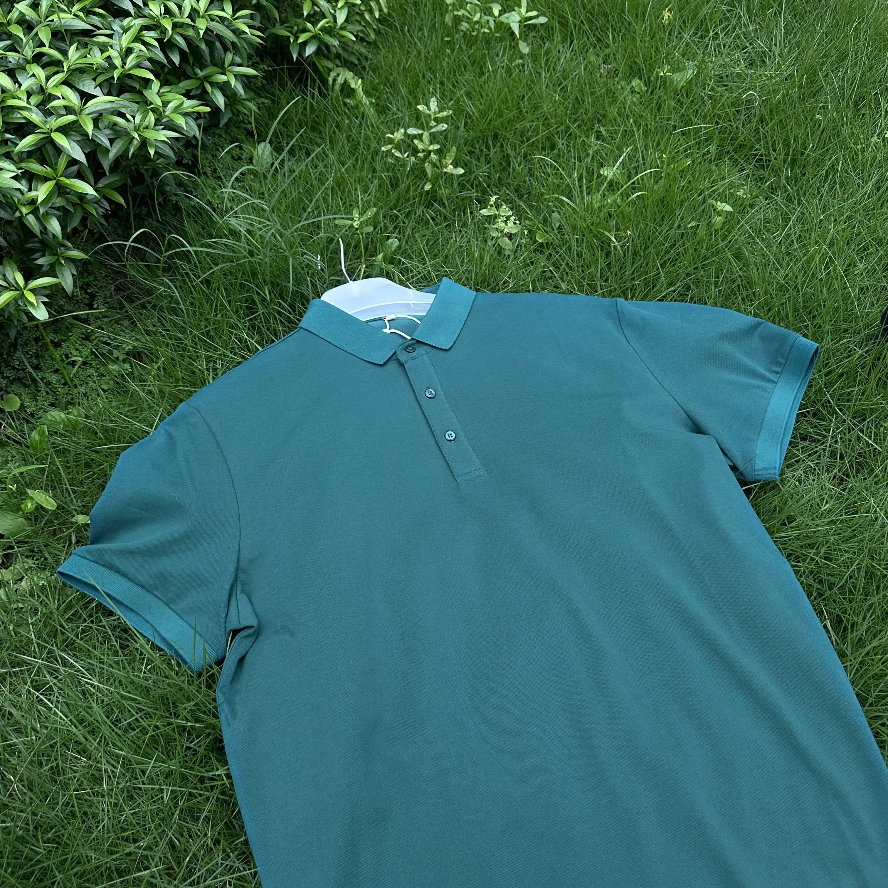 ゴルフプロモーションギフト空白ポロシャツ卸売制服フォーマルニット生地210グラム選挙シャツ