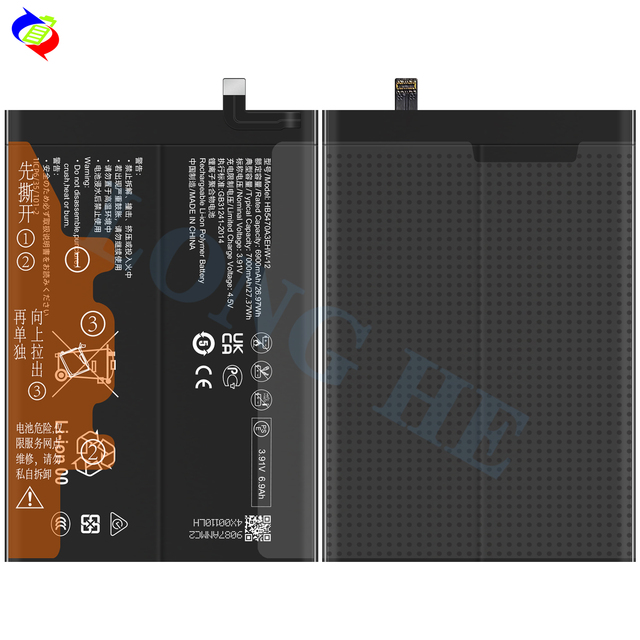 Mobile Phone Lithium Batteries HB5470A3EHW-12 Battery for Huawei Nova Y91/STG-LX1/ STG-LX2 Phone Battery Manufacturer