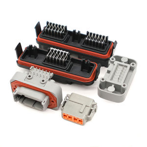 Kawat konektor otomotif tahan air, DTM04-2/3/4/6/8/12P DTM06-2/3/4/6/8/12S DTM seri (standar OEM) - Product Image 1