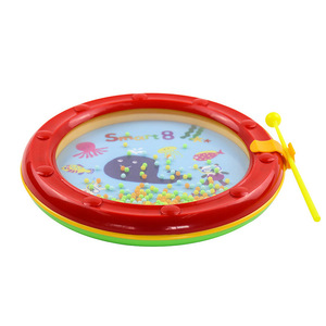 Instrument de percussion Orff, tambour d'océan portable en ABS de 6/8 pouces, instrument de musique, tambour d'océan, vente en gros, outil de guérison sonore - Product Image 1