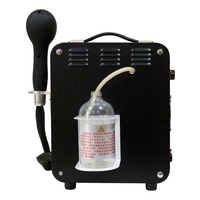 Vaporisateur professionnel DTY de style table blanc et noir à lumière bleue pour soins capillaires, brumisateur nano pour traitement lissant des cheveux, certifié CE