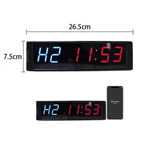 Display a LED cronometro Timer conto alla rovescia allenamento sportivo Timer Fitness da 1.5 pollici per palestra