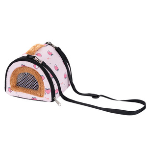 Bolsa de Transporte para Mascotas con Estampado de Osito, Bolsa Transpirable de Malla para Gatos, Perros Pequeños y Hámsteres, para Viajes al Aire Libre - Product Image 2